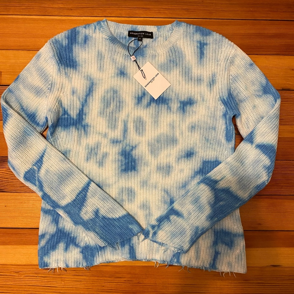 Generation Love Evianna Tie Dye Sweater XS